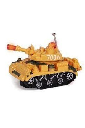 Askeri Savaş Tankı Oyuncak Kamyon Pille Çalışan Bump & Go Işıklı Ve Sesli Ordu Tank 8901234537008