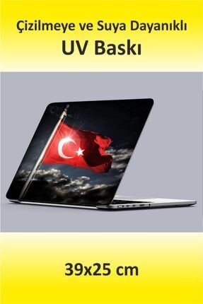 Dokulu Uv Baskı Sticker Kaplama Notebook Macbook Kapak Koruyucu KSTK-004