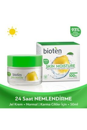 Bioten Skin Moisture 24h Nemlendirici Jel Krem Normal Ve Karma Ciltler Için 50 Ml B121131101