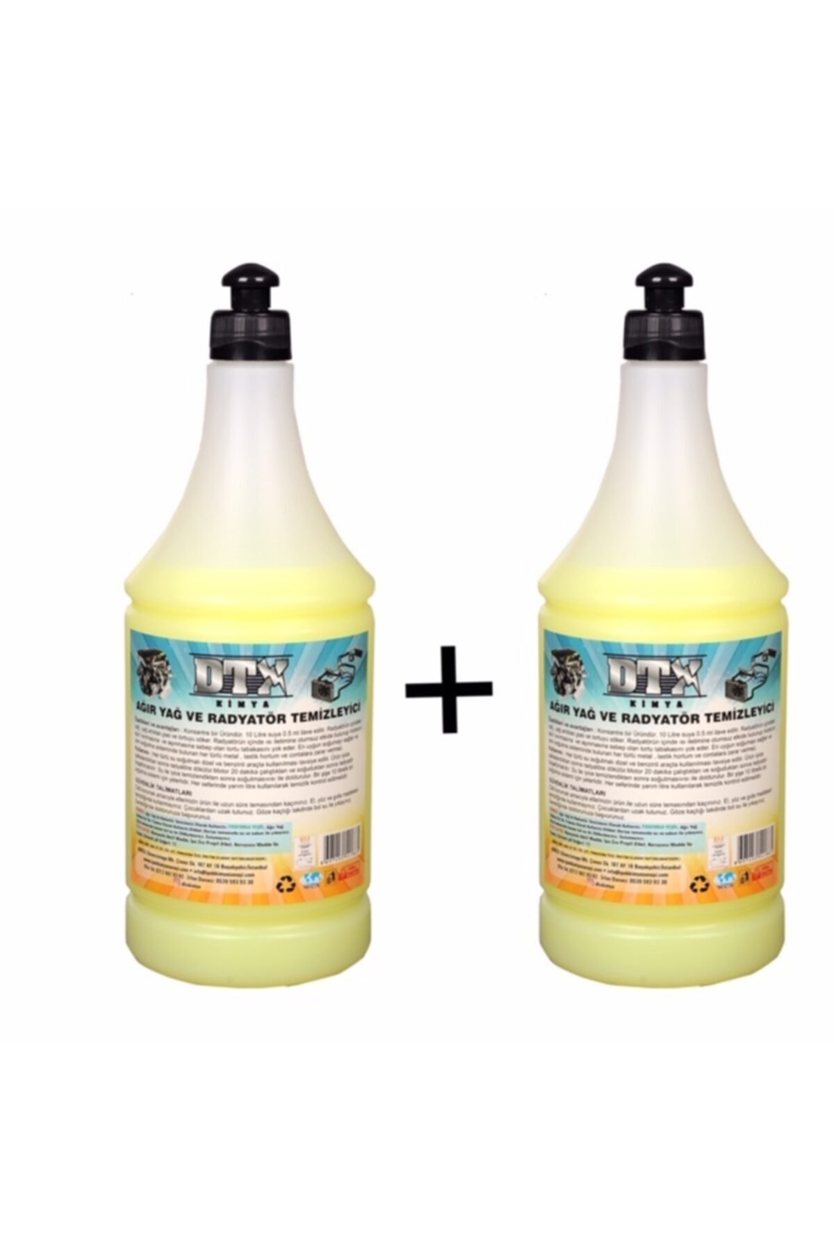 Ağır Yağ Sökücü Radyatör Temizleme İlacı 1 Litre & Ağır Yağ Sökücü Radyatör Temizleme İlacı 1 Lt