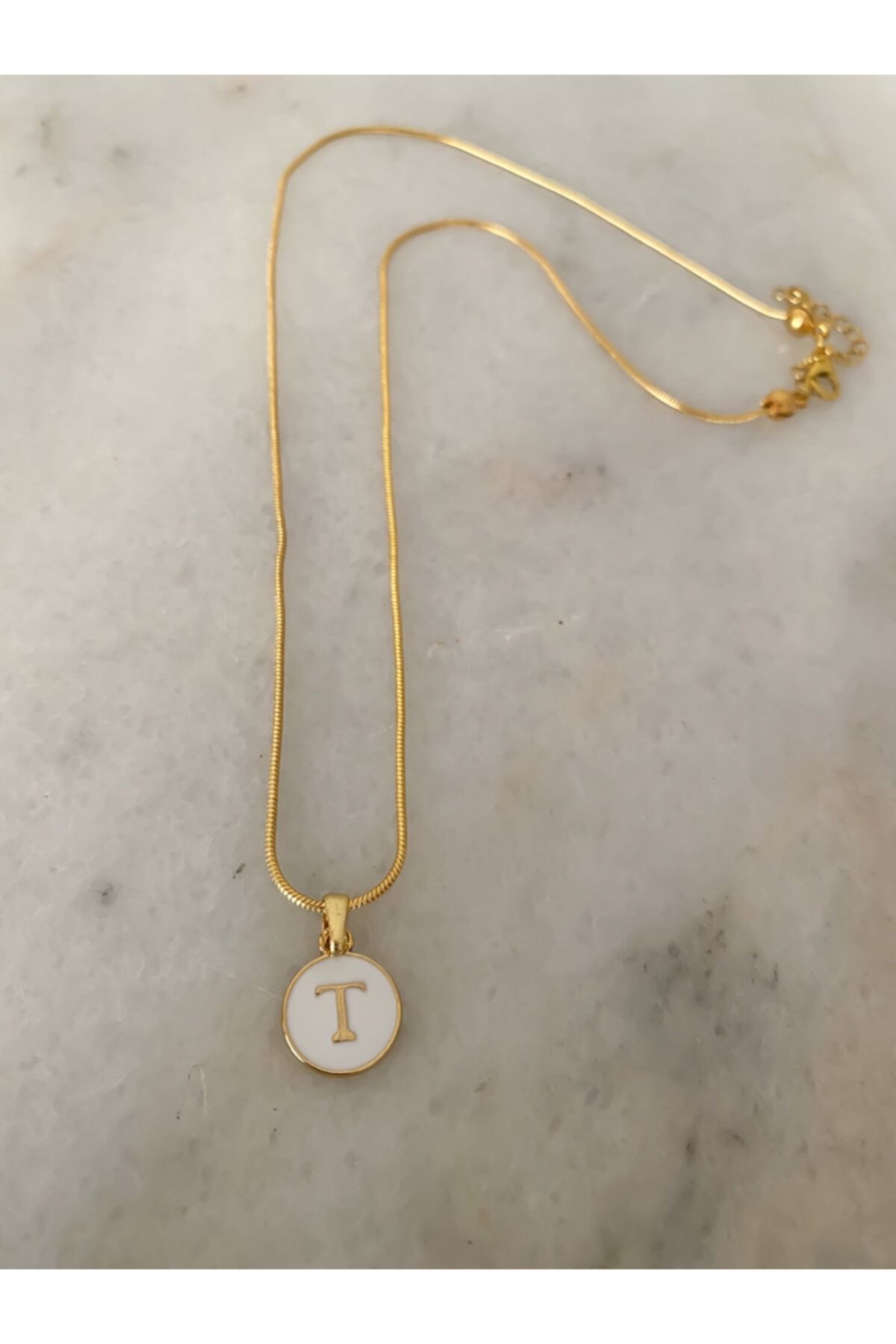 T pendant gold sale