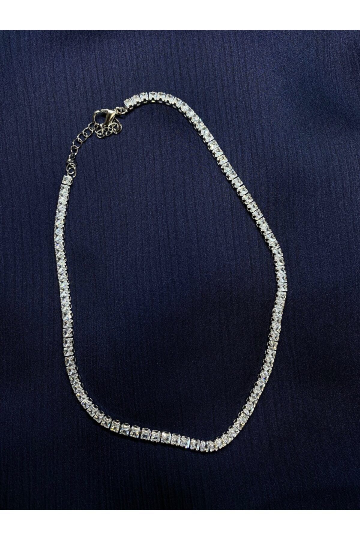 Silver shop choker jewellery