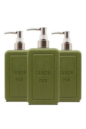 Savon Pur Luxury Vegan Sıvı Sabun Yeşil 3 X 500 ml 9019114205003
