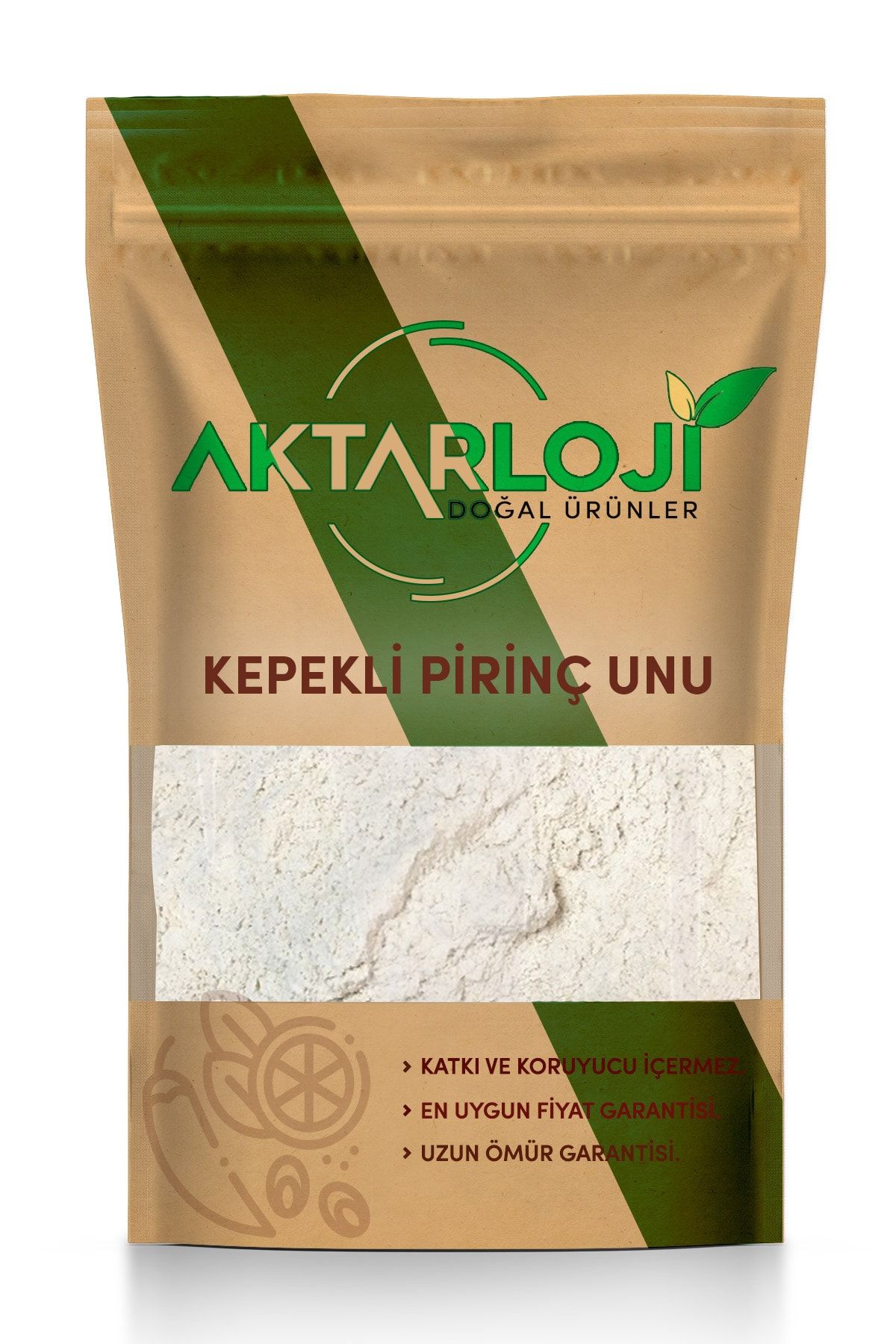aktarloji 3 kg Kepekli Tam Pirinç Unu