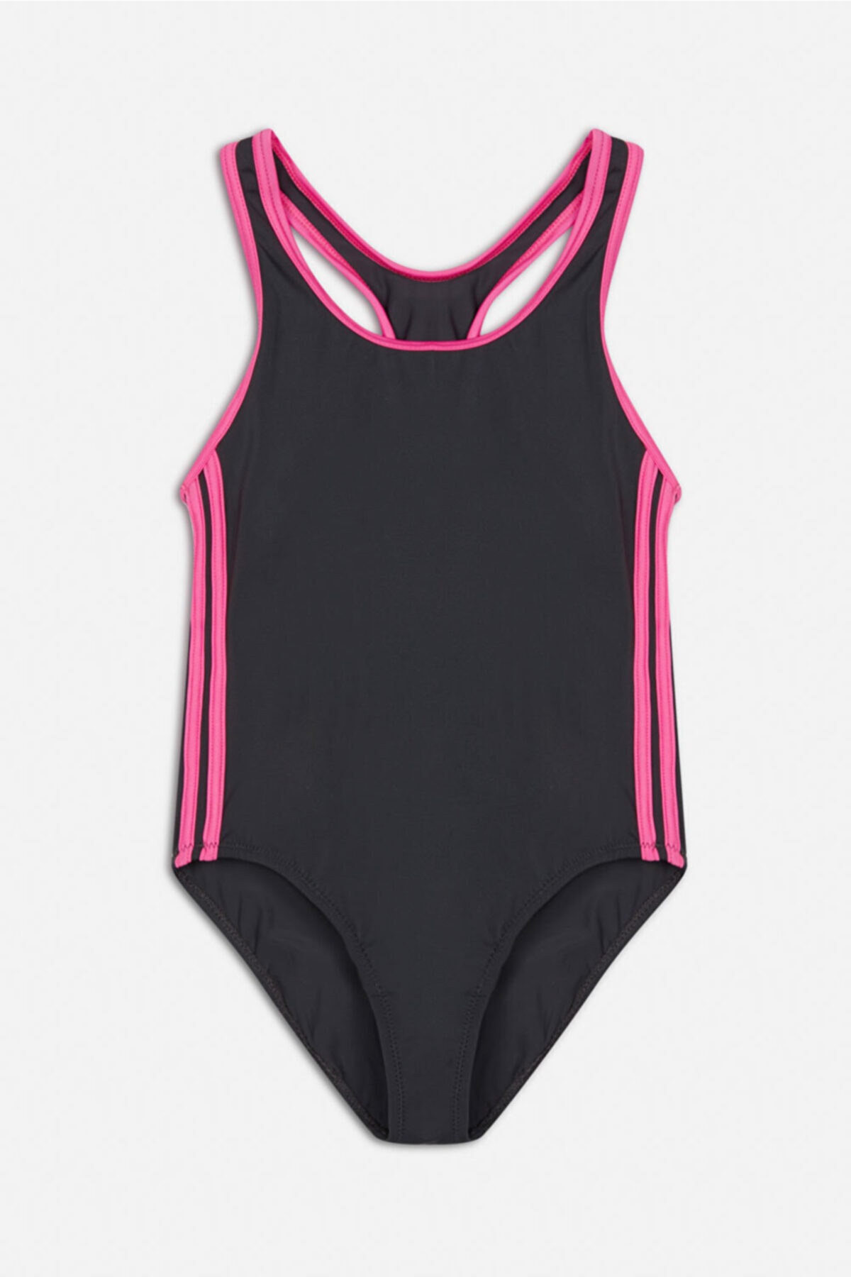Sport Contrast Strip Kids Swimwear