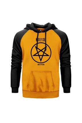 Mötley Crüe Shout At The Devil Sarı Reglan Kol Sweatshirt Hoodie RH0871