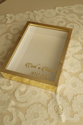 30x40 Cm Gold Pleksi Kaplı Model Tasarım Gül Kutusu Anı Çerçevesi! Ayna Çerçeve! RCEX1369808801