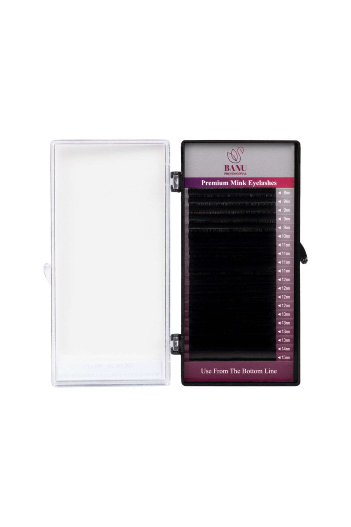 Silk Lash Premium Mink D-0.10 Mix 8-15mm Banu Professional