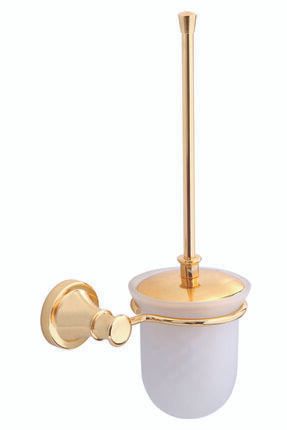 Andorra Tuvalet Fırçalık (buzlu Cam), Altın 120435