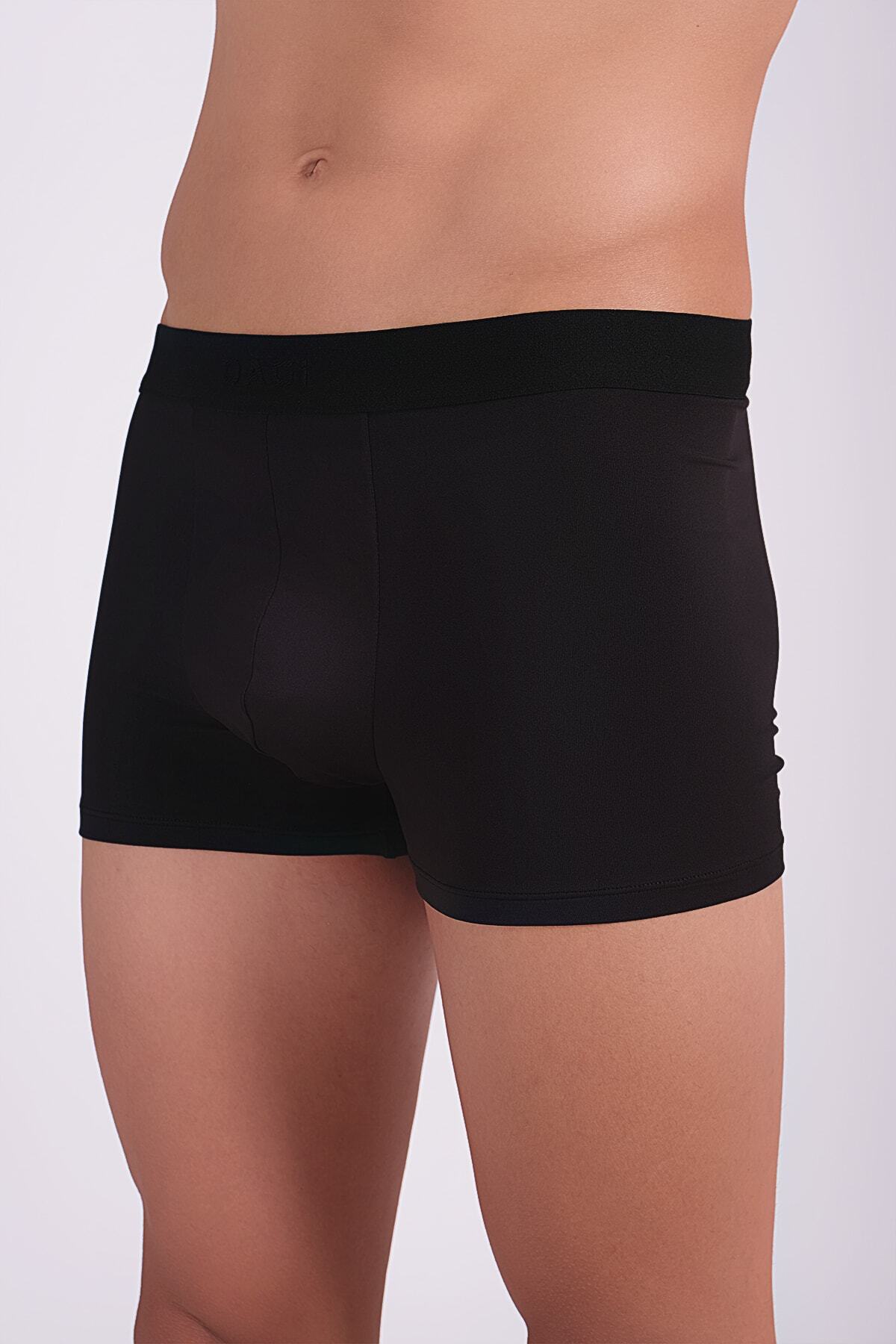 Dagi-Black D5426 Compact Text Patterned Boxer 4