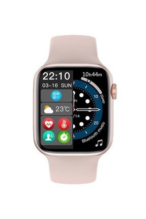 Watch 7 Plus 2021 Uyumlu Akıllı Saat Iphone Ve Android Uyumlu Son Nesil Yan Düğme Aktif ADK2150