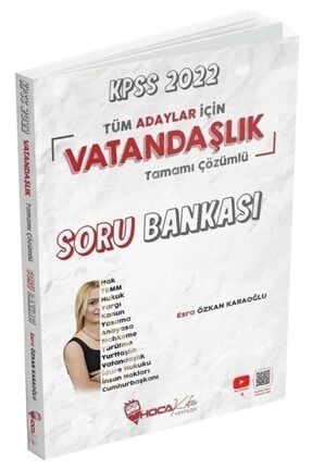 Hoca Kafası 2023 Kpss Vatandaşlık Soru Bankası Çözümlü - Esra Özkan Karaoğlu 978625724813666