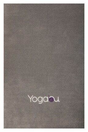 Logolu Yoga Battaniyesi Gri YGB02011