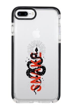 Iphone 7 Plus Snake Candy Bumper Silikonlu Telefon Kılıfı MCCBSNK01