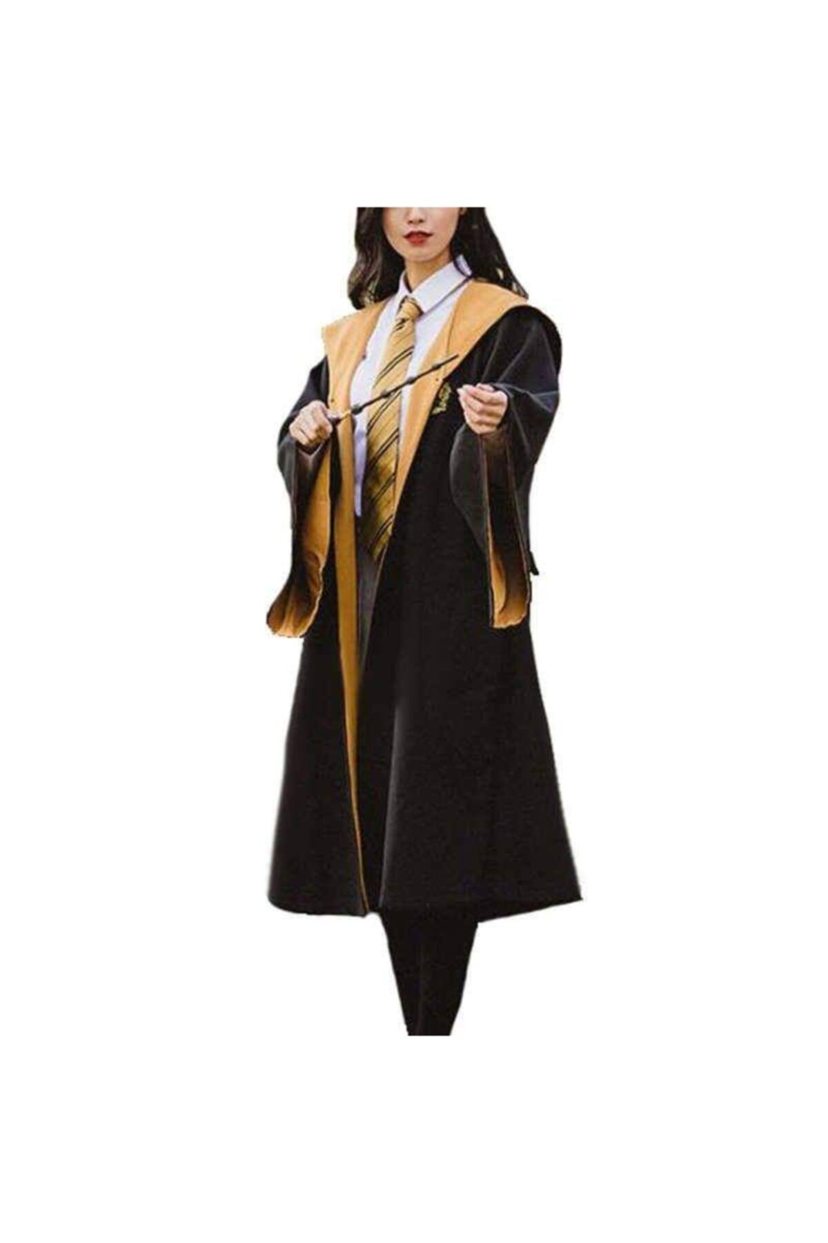 Delikanlı-Harry Potter Hufflepuff Costume for Adults and Children 1