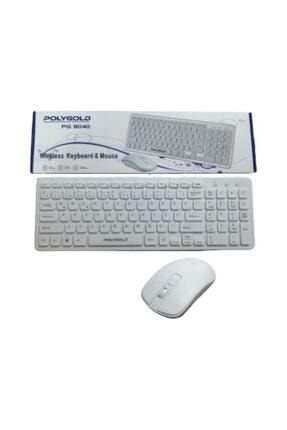 Polygold Pg-8040 Slim Kablosuz Klavye Mouse Set PG8040KLAVYE