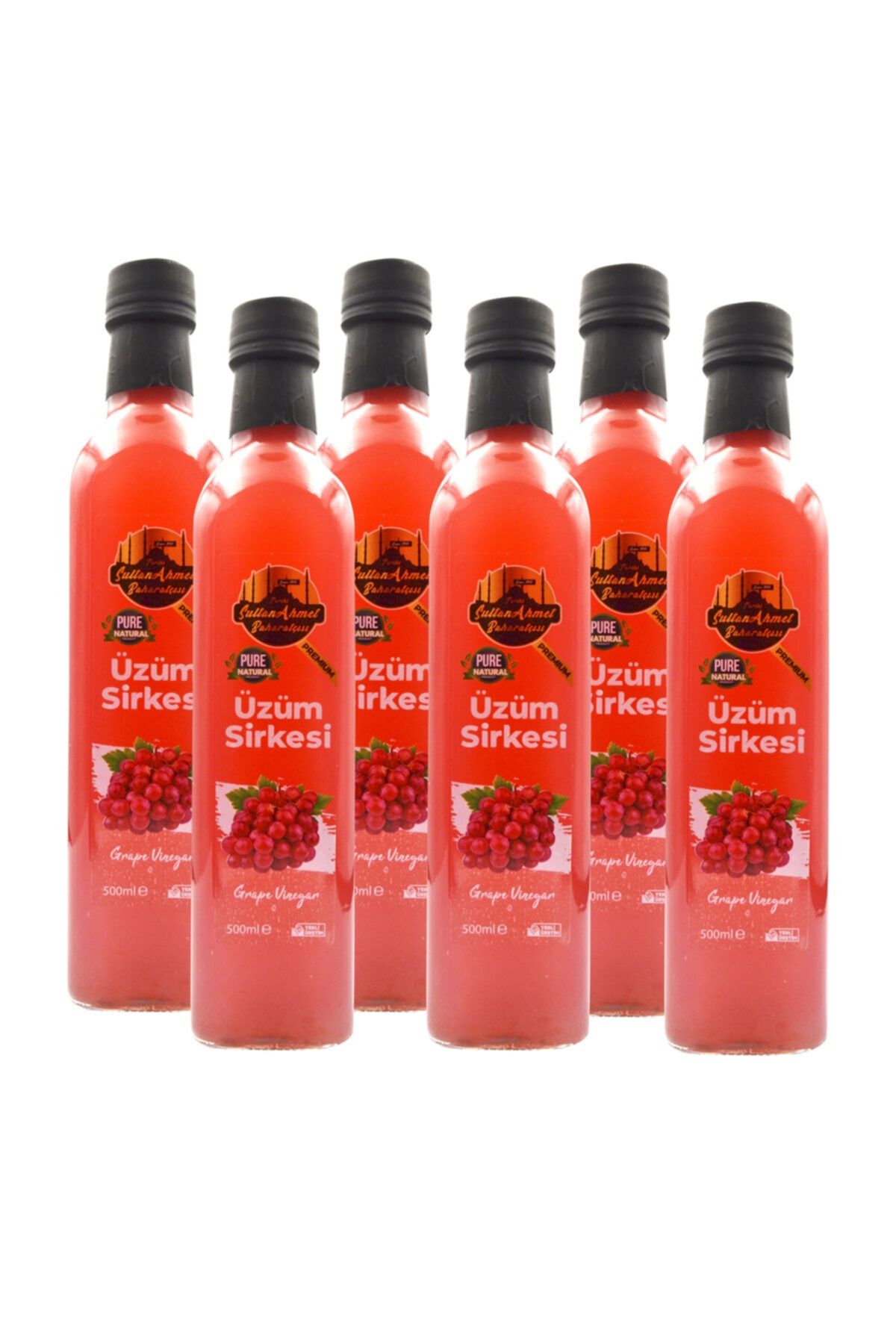 Üzüm Sirkesi 6x500ml (özel Üretim)
