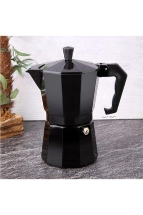 Siyah 6 Fincanlık Espresso Cezve Moka Pot 0THN74933