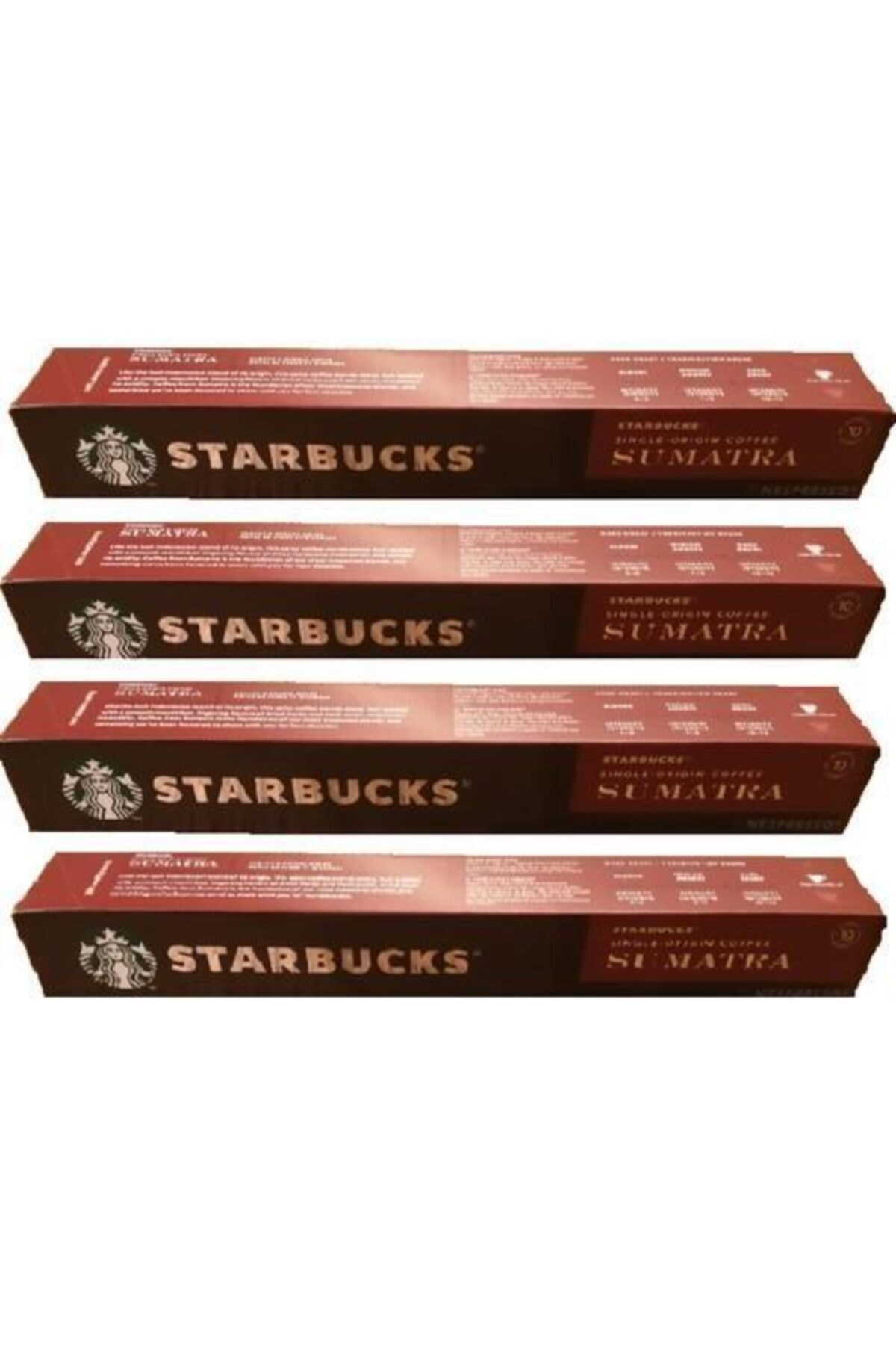 Starbucks Single Origin Coffe Sumatra Kapsül Kahve 10 Adet X 4