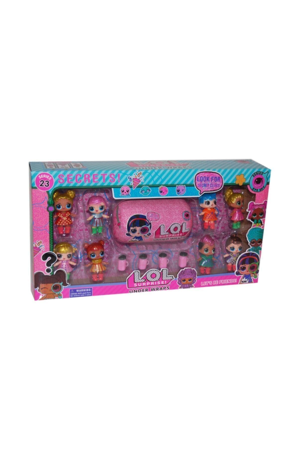 Genel Markalar Lol Surprise Oyuncak Bebek Sürpriz Kapsül Seti 8 Li