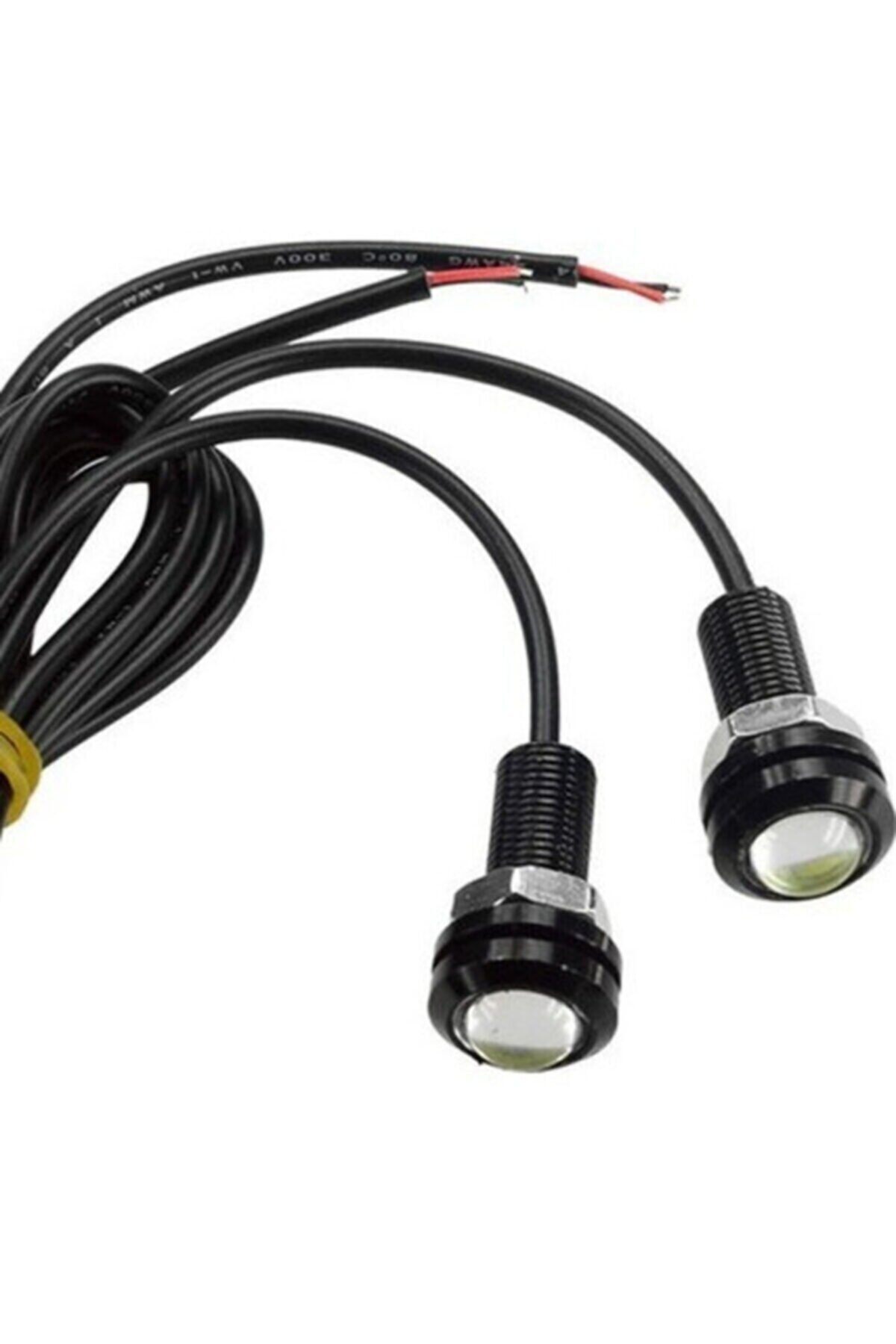 Genel Markalar Ayna Altı Kartal Göz Led Eagle Eye Gündüz Farı Beyaz 2 Adet