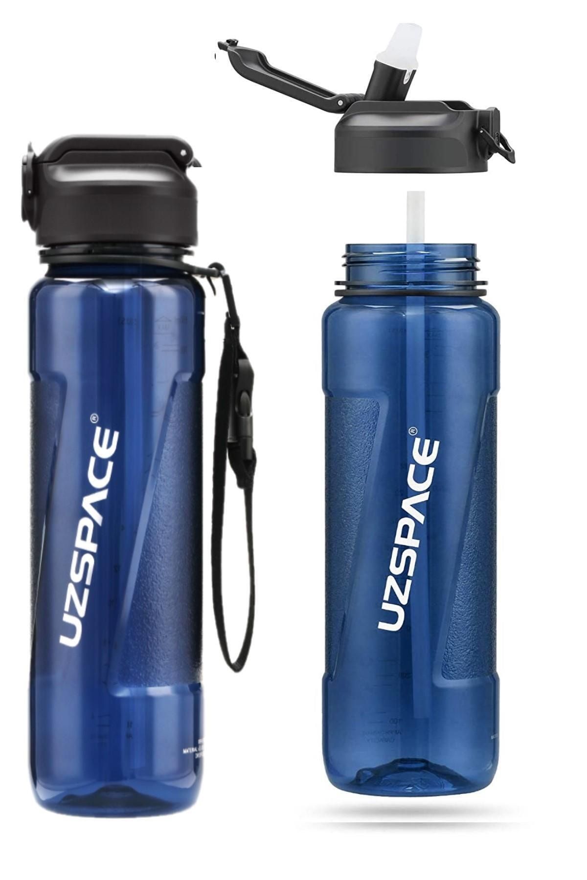 Uzspace-850ml Tritan Water Bottle with PIPET 2