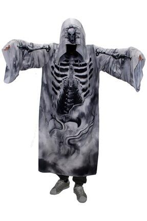Hayalet Iskelet Çocuk Kostümü - Ghost Skeleton Child Costume HK/86115586