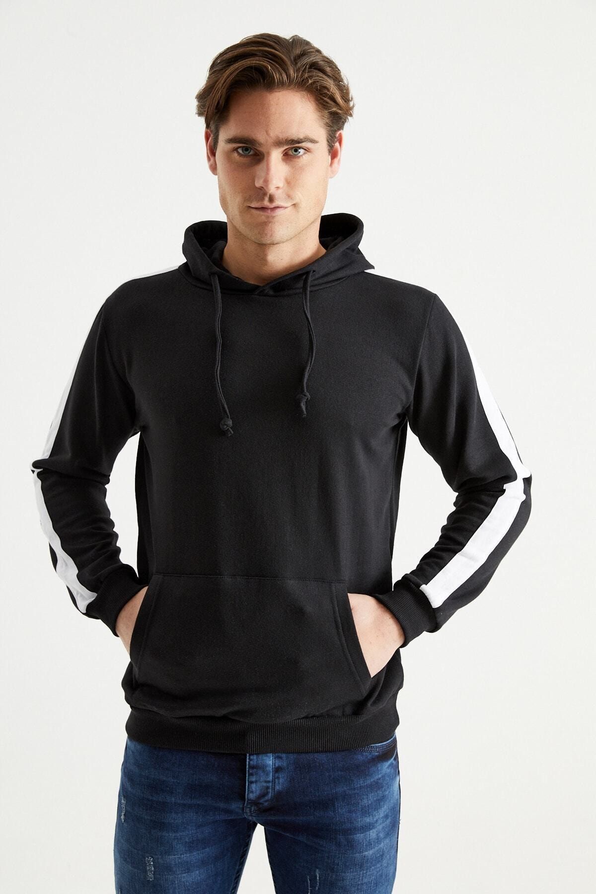 DYNAMO Sweatshirt Schwarz Slim Fit Fast ausverkauft