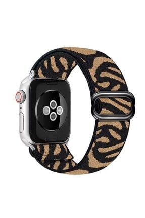 Apple Watch Zebra Kordon 38/40/41 Mm Uyumlu tknbnd-mkK