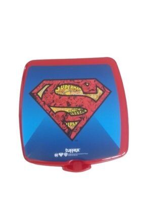 Lisanslı Süpermen Plastik Beslenme Kabı Kutusu EVF5DTFXSUPERMAN