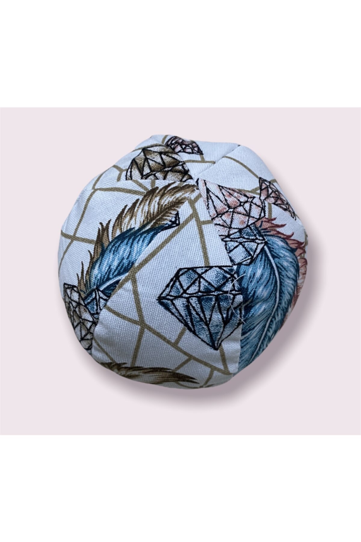 Antibacterial Fabric Rattle Ball 22 cm Diameter