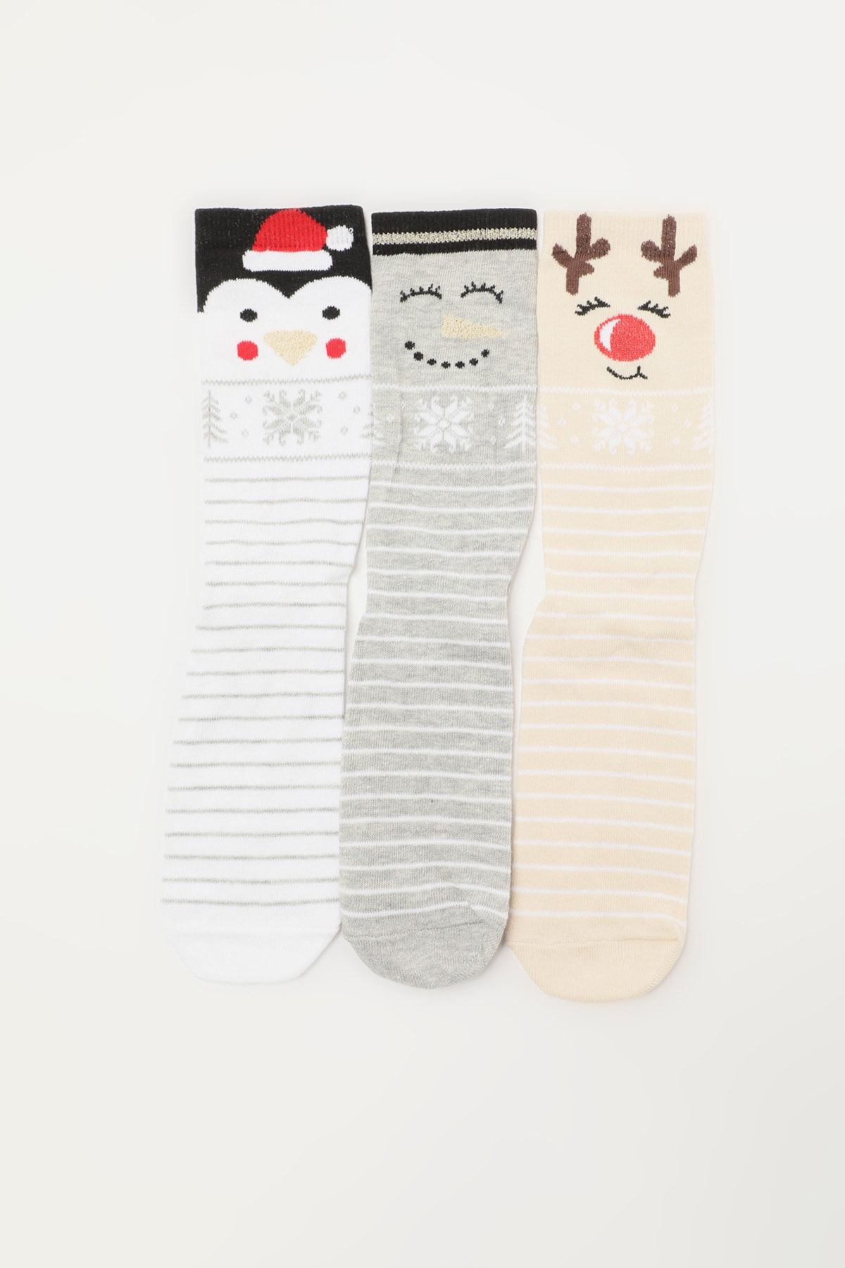 Trendyol Collection Socken Mehrfarbig 3er-Pack