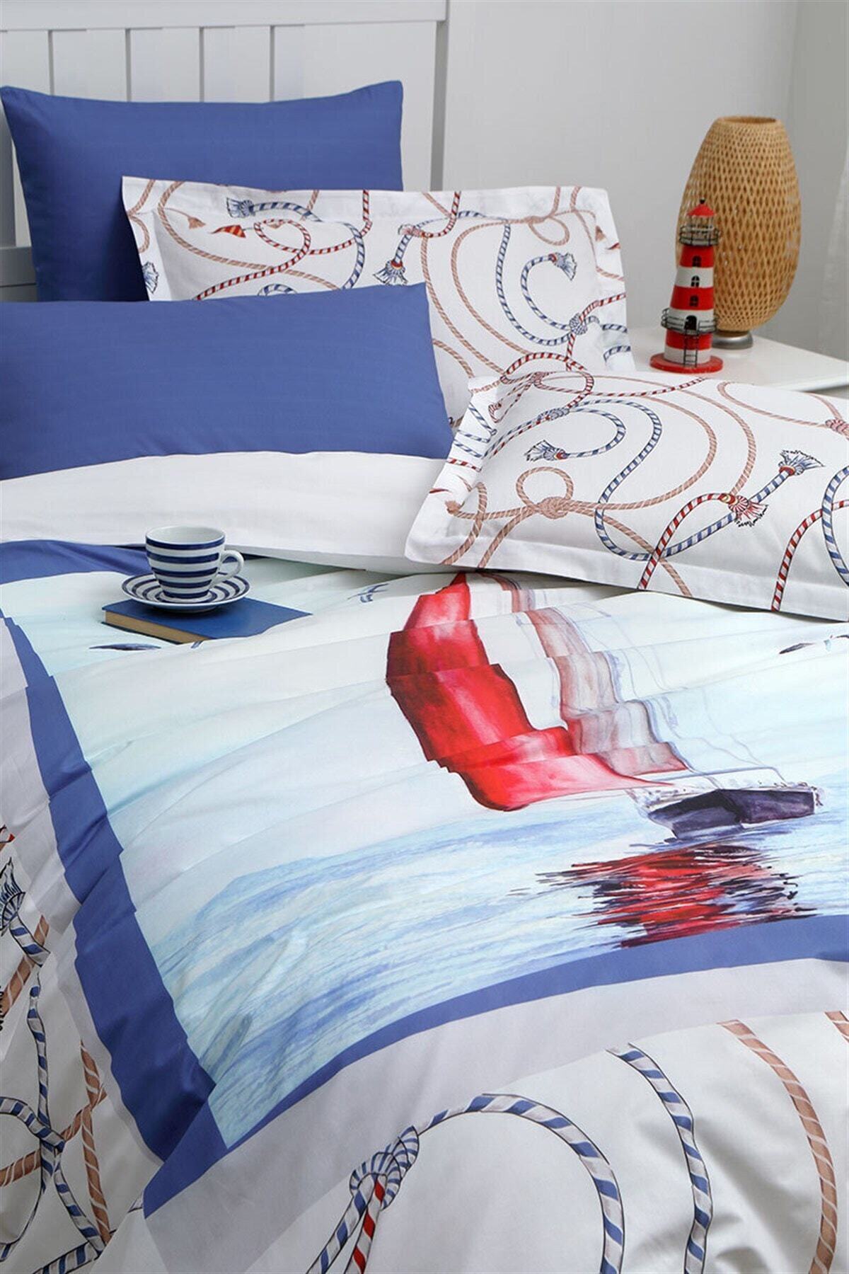 سرویس روتختی  آبی ازدیلکÖzdilek | EVTNVTÖZDL00445 اورجینال - تصویر 2