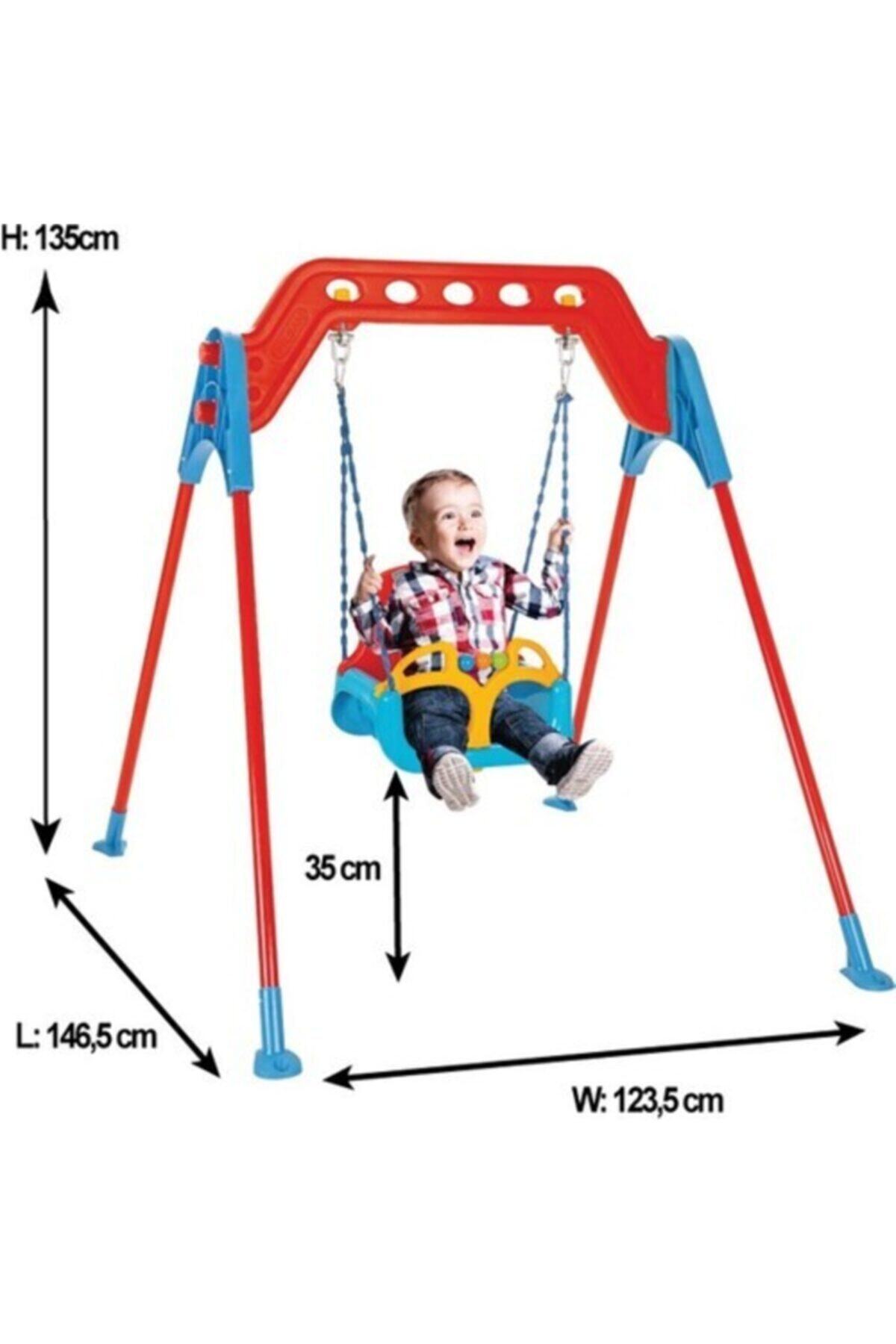 PİLSAN Ayaklı Samba Salıncak - Rulmanlı Fonksiyonlu - Park Bahçe Salıncağı 07-968 fotoğrafı 2 (önizleme)