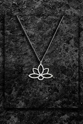 925 Ayar Gümüş Sonsuz Yaşamın Simgesi Lotus Çiçeği RK0049