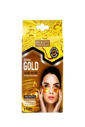 Gold Göz Maskesi 6 adet 5012251012850