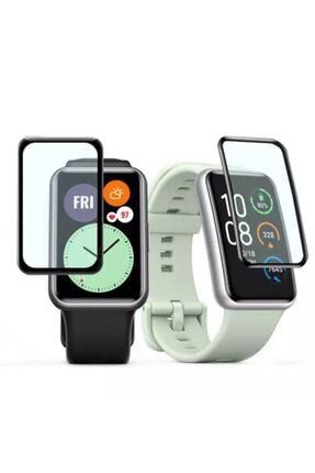 Huawei Watch Fit Full Ekran Koruyucu Ve Darbe Önleyici Nano HUAWEİ WATCH FİT PARLAK
