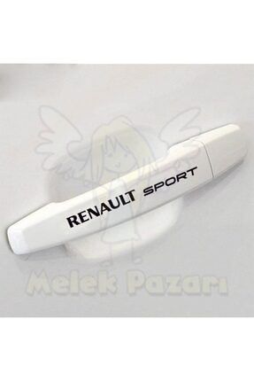 8 Adet Renault Sport Oto Kapı Kolu, Jant Sticker. Araba Sticker - 4071 PRA-5133549-4700