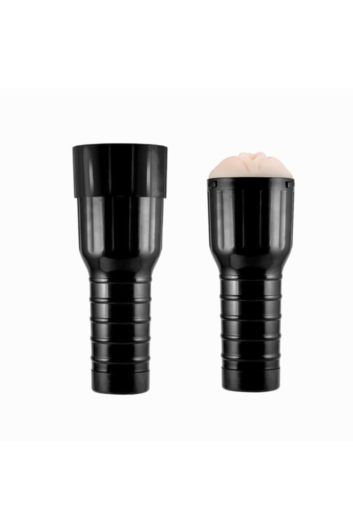 Büyük Boy Fener Tipi 25 CM Gerçekçi Soft Ten Dokusunda Realistik Mastürbatör Suni Yapay Kupa Vajina 4