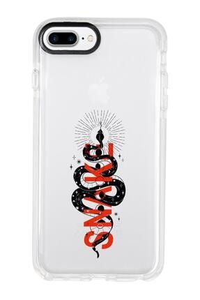 Iphone 7 Plus Snake Candy Bumper Silikonlu Telefon Kılıfı MCCBSNK01