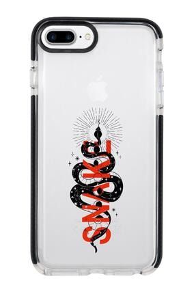 Iphone 8 Plus Snake Candy Bumper Silikonlu Telefon Kılıfı MCCBSNK06