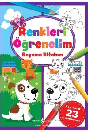 Renkleri Öğrenelim Boyama Kitabım 9786254056833