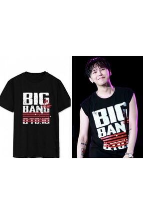 Unisex Siyah Bigbang T-shirt BIGBANG_TSHIRT
