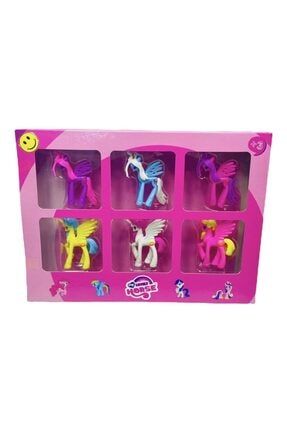 My Little Pony Unicorn 6lı Oyuncak Et Malzeme P6801S7055