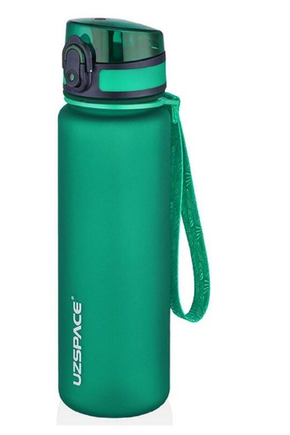 قمقمه ورزشی سبز 3026 Tritan Water Matteri 500 میل Uzspace
