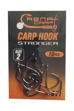 Hooks Stronger Sazan Iğnesi No : 2 10 Adet GMTSAV2025