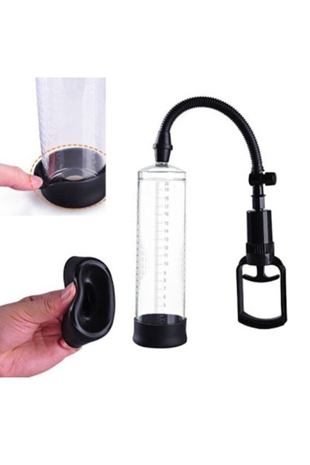 Men Penis Pump Penis Halkası Ve Penis Pompası Set 3
