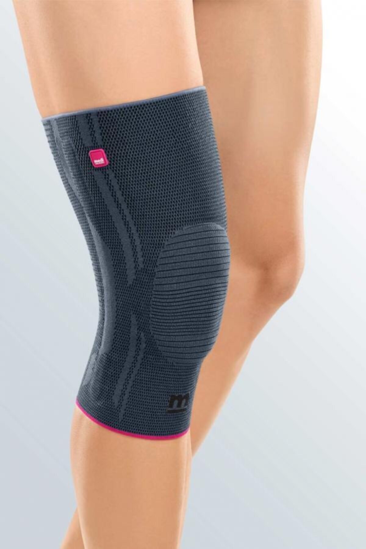 Genu Patellar Silikon Destekli Ithal Örme Dizlik - L Beden