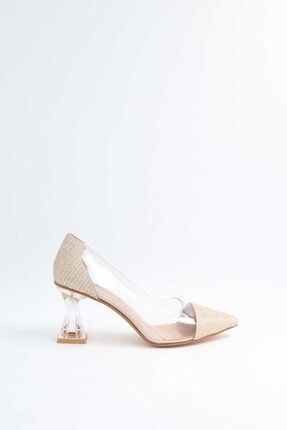 Misha Şeffaf Detaylı Kadın Topuklu Ayakkabı 8011Y11022