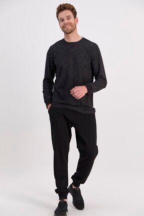 Basic Siyah Erkek Pijama Takımı. AR1592-S